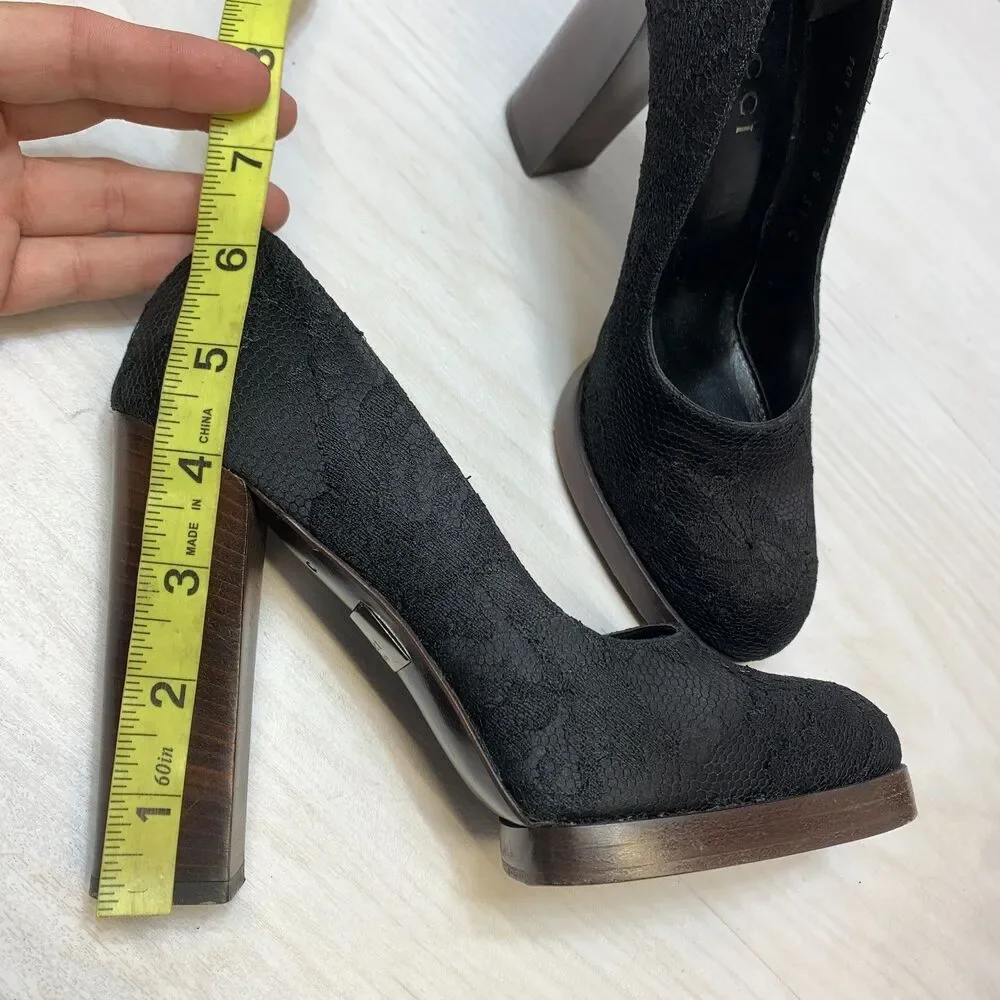 Gucci platform pumps